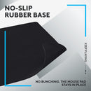 Logitech G G240 Cloth Gaming Mouse Pad (Black)