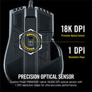 Corsair Ironclaw FPS/MOBA Gaming Mouse (Black)