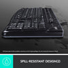 Ensemble clavier et souris de bureau Logitech MK120 - Anglais