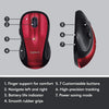 Souris sans fil Logitech M510 (rouge)