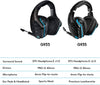 Casque de jeu sans fil Logitech G935 7.1 Surround Sound Lightsync