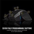 Corsair Ironclaw FPS/MOBA Gaming Mouse (Black)