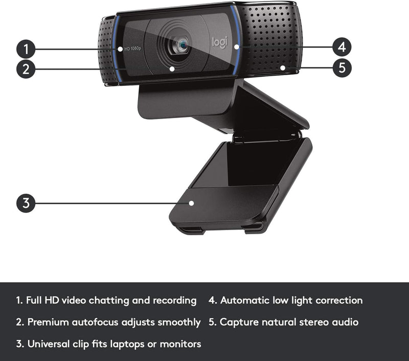 Webcam Logitech C920 HD Pro