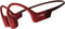 Aftershokz Aeropex Open-Ear Wireless Headphones (Solar Red) (Open Box)