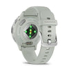 GARMIN Venu 3S Smartwatch Silver Stainless Steel Bezel with Sage Gray Case