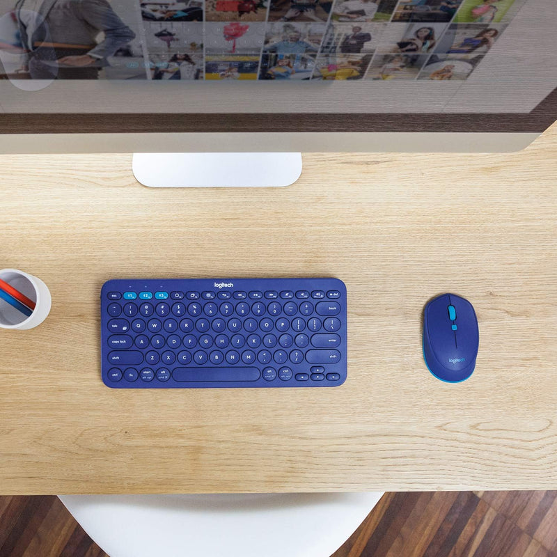 Logitech M535 Bluetooth Mouse (Blue)