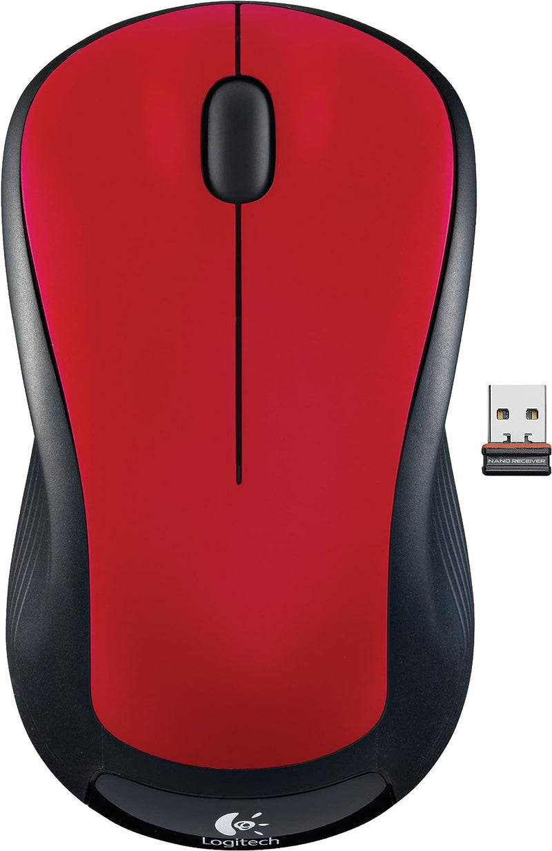 Logitech M310 Wireless Mouse (Red)