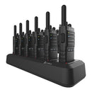 Cobra Pro PX650 Professional FRS Two-Way Radios With Surveillance Headset - 6 Pack