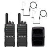 Cobra Pro PX650 Professional FRS Two-Way Radios With Surveillance Headset - 2 Pack