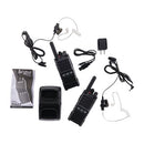 Cobra Pro PX650 Professional FRS Two-Way Radios With Surveillance Headset - 2 Pack