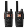 Cobra RX380 Weather-Resistant 40-Channel Walkie Talkie - 32-mile Range - 2 Pack