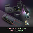 GekoGear Orbit D220 2K Quad HD AI Front and Rear Dash Cam