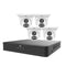 Uniview UNV Smart Dual Light Camera Kit 4 Channel NVR + 4x 4MP Turrets, 1TB HDD