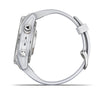 GARMIN Epix Pro - Standard Edition Smartwatch – Silver with Whitestone Band