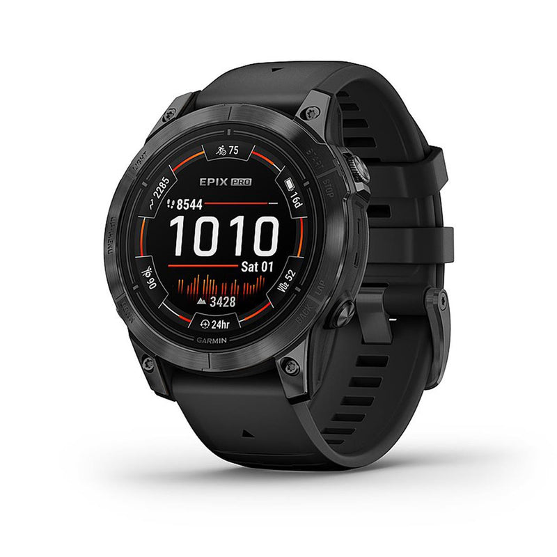 GARMIN Epix Pro - Standard Edition Smartwatch – Slate Gray with Black Band