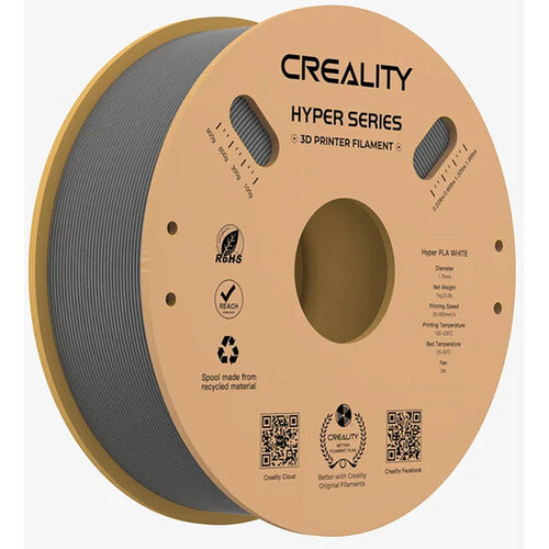 Creality Hyper Series Filament 1 KG Spool - 3 Pack (GRAY)