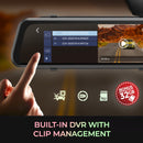 GekoGear Orbit D400 4K Rearview Mirror Dash Cam with 1080P Backup Cam