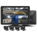 GekoGear Orbit T100 4 Channel 1080P Dash Cam For Trucks With a 10.1” IPS Screen