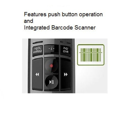 Microphone de dictée à code-barres Philips SpeechMike Premium Touch (bouton-poussoir)