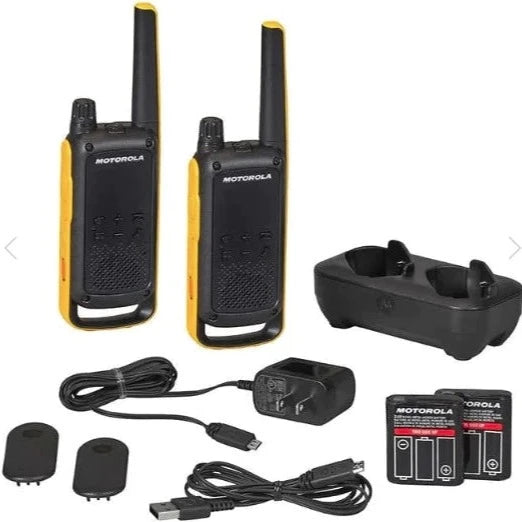 Motorola T472 Rechargeable 35-Miles Two-Way Radios - 2 Pack