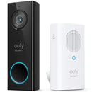 Eufy Video Doorbell 2K Wired Security Camera (Black)
