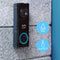 Eufy Video Doorbell 2K Wired Security Camera (Black)