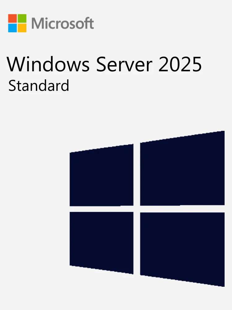 Microsoft Windows Server 2025 Standard 16 Core License + 5 CALs