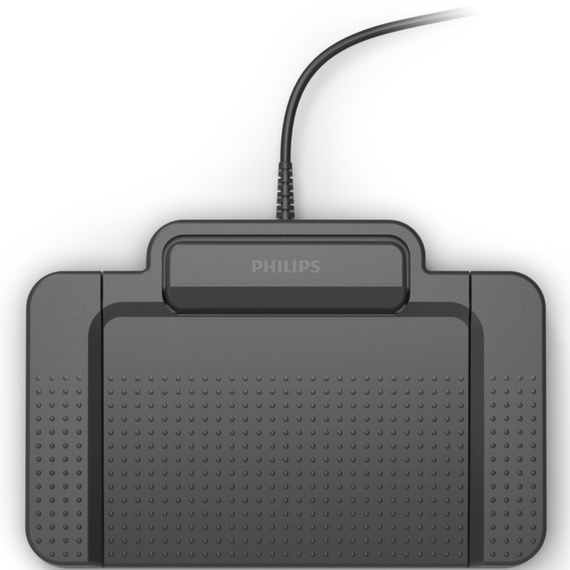 Philips USB Transcription Foot Control (Enhanced 4 Pedal)