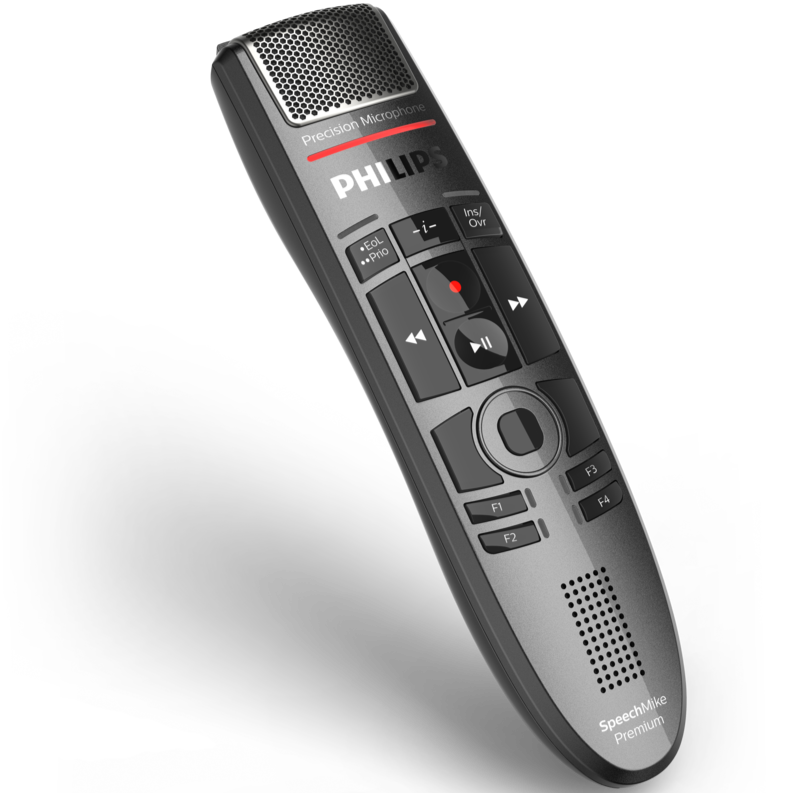 Microphone de dictée à code-barres Philips SpeechMike Premium Touch (bouton-poussoir)