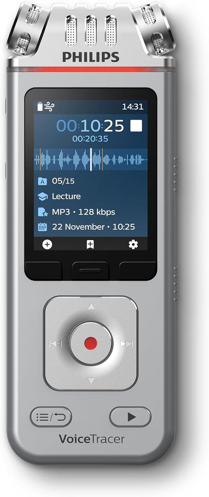 Philips DVT4115 VoiceTracer Audio Recorder