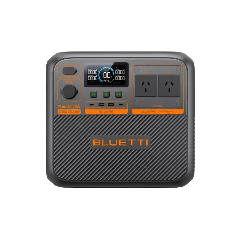 BLUETTI Premium Series AC200P V2 Solar Portable Power Station | 2,700Wh