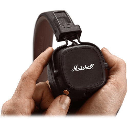 Marshall Major 4 Wireless On-Ear Headphones (Brown)