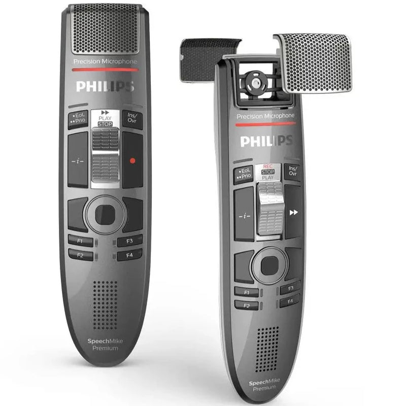 Philips SpeechMike Premium Touch Barcode Dictation Microphone (Slide Switch)