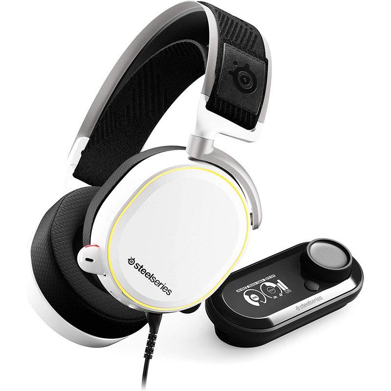 SteelSeries Arctis Pro GameDAC Wired Gaming Headset White OPEN BOX