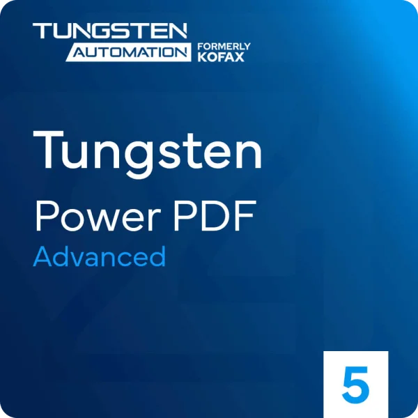 Tungsten Automation Power PDF Advanced 5.1 - Download