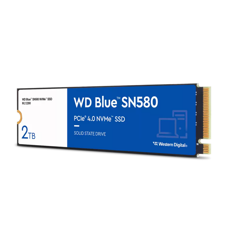 WD SSD 2TB M.2 WD Blue SN580 PCIe Retail