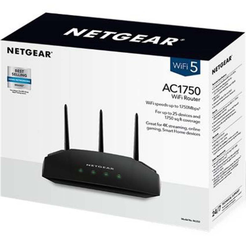 NETGEAR AC1750 Smart Wi-Fi Dual Band Gigabit Router OPEN BOX