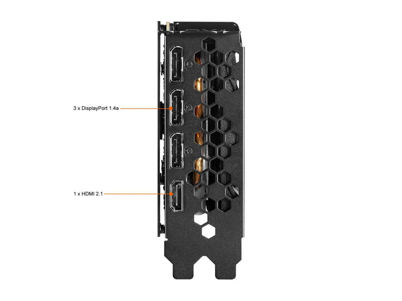 EVGA GeForce RTX 3060 Ti XC Gaming 08G-P5-3663-KL, 8GB GDDR6, Dual-Fan, Metal Backplate, LHR