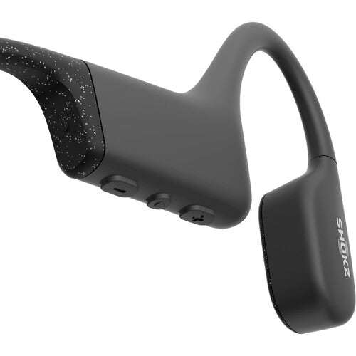 Shokz OpenSwim Open-Ear MP3 Player Swimming Headset (Cosmic Black)