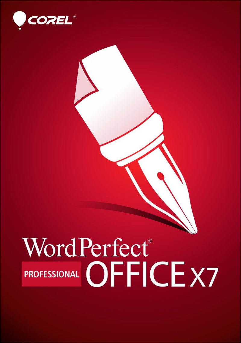 Corel WordPerfect Office X7 Professional Upgrade - Retail Box