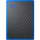 Western Digital My Passport 500GB USB 3.0 Go Cobalt Portable External Storage SSD