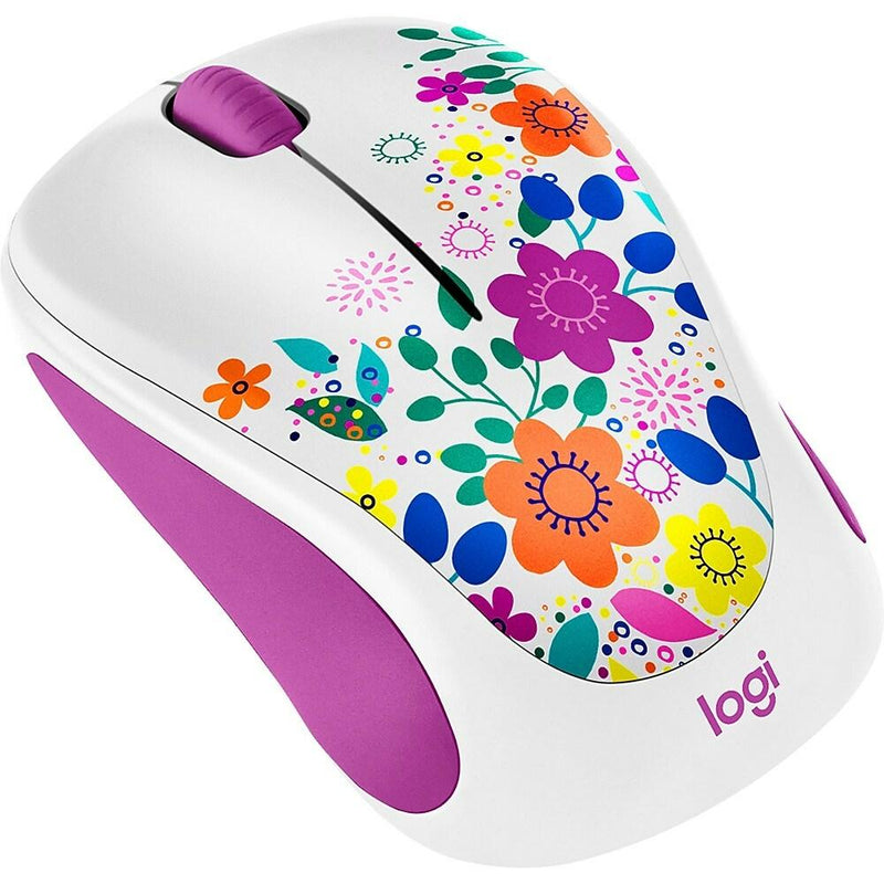 Logitech Design Collection Wireless Optical Mouse (Spring Meadow)