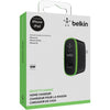 Belkin 2.1 Amp/10 Watt Lightning USB Port-2 Home and Travel Wall Charger (Black)