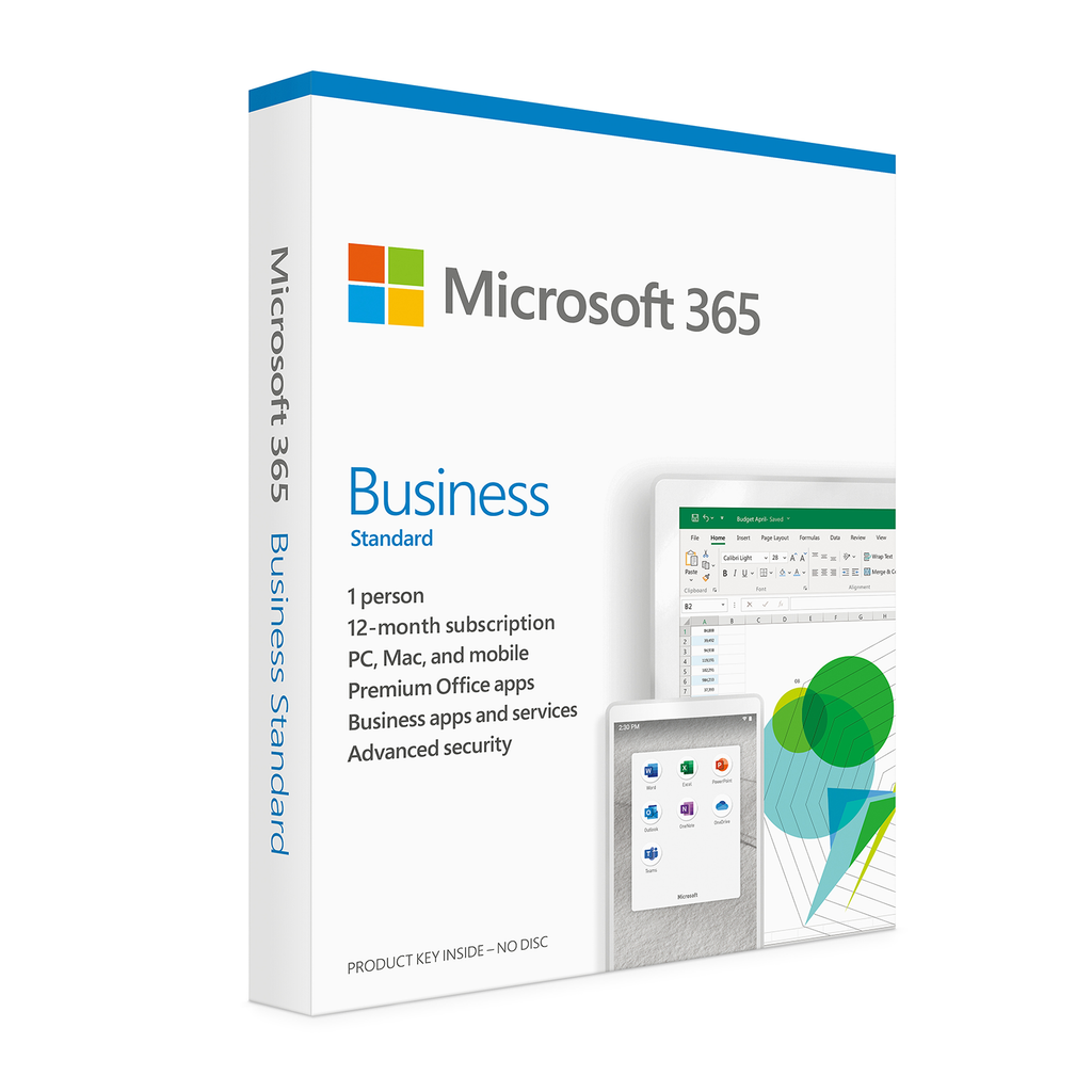 Microsoft 365 Business Standard for 1 User (1 Year) - Download