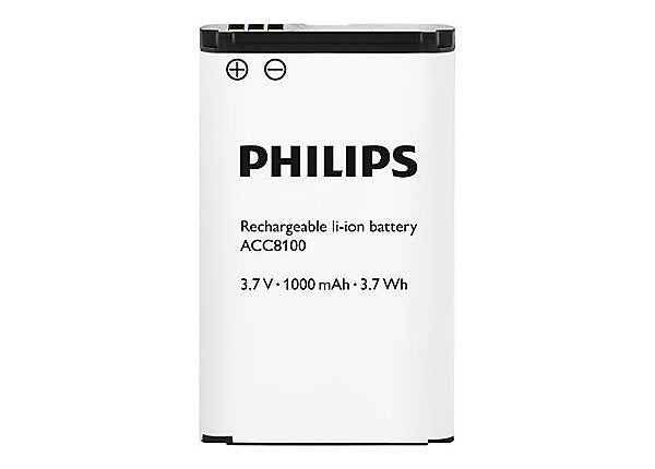 Philips ACC8100 Rechargeable Li-ion Battery