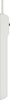 Belkin Cordon d'alimentation 6 pieds 7 prises Parasurtenseur 2100 Joules (Blanc)