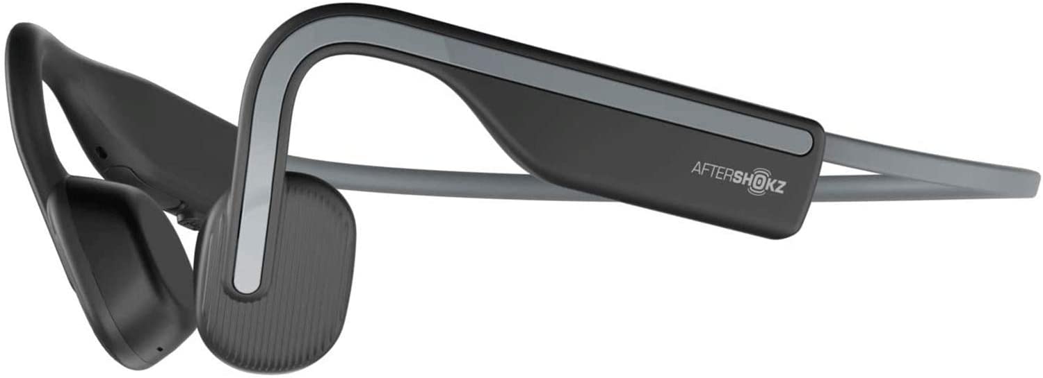 Aftershokz OpenMove Open-Ear Wireless Headphones (Slate Grey)