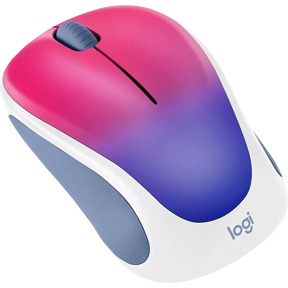 Logitech Design Collection Wireless Optical Mouse (Blue Blush)