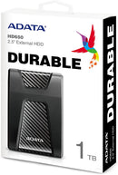 Disque dur externe ADATA HD650 2 To USB 3.1 (noir)