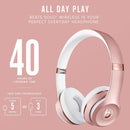 Beats by Dre Solo3 Wireless On-Ear Headphones (Rose Gold)